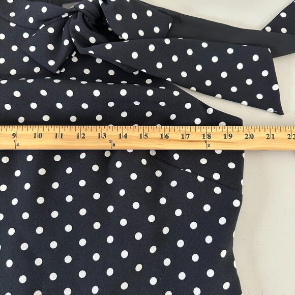 Vince Camuto Polka Dot Shift Dress Size 14 Black - Picture 9 of 14